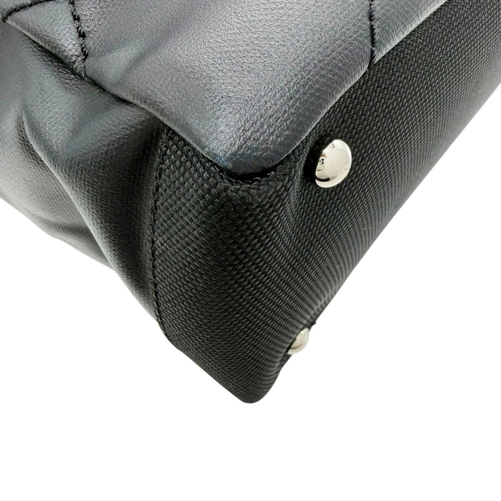 CHANEL Black Leather Tote Bag - Picture 8 of 16